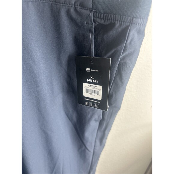 Athletic Works NEW Mens XL 40-42 ZIP POCKETS STRETCH JOGGER Moisture Gray - Picture 8 of 12
